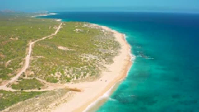 EL CARDONCITO BCS MEXICO-2020: Seaside in Mexican Waters with Beach and Waves