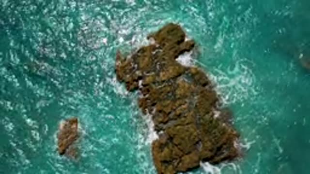 EL CARDONCITO BCS MEXICO-2020: Hard Rock in the Blue Sea Water