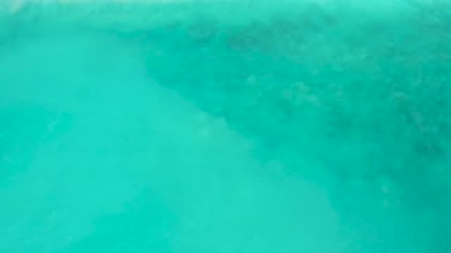 EL CARDONCITO BCS MEXICO-2020: Blue Crystal Clear Sea Water With Mild Waves Like