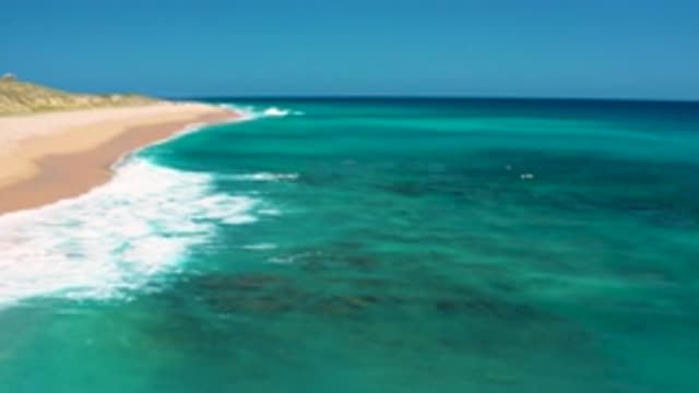 EL CARDONCITO BCS MEXICO-2020: Deserted Caribbean Island On A Clear Blue Ocean
