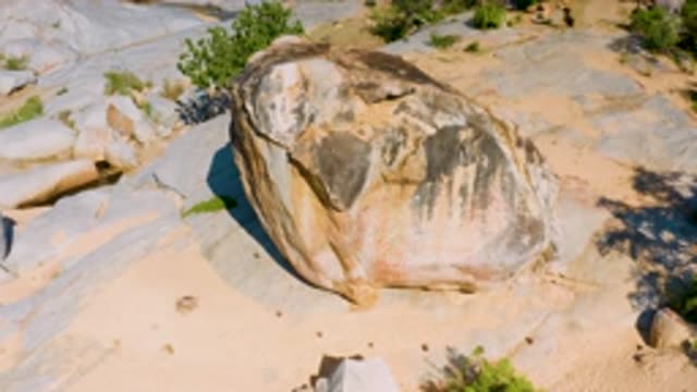 LA PALMA BCS MEXICO-2020: Large Sandstone Boulder That Kind Of Looks Like A Whale